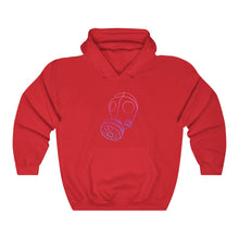 Load image into Gallery viewer, Neon Gas Mask Unisex Hooded Sweatshirt