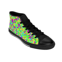 Load image into Gallery viewer, 80’s Camouflage Pattern Men's High-top Sneakers