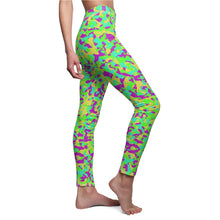 Load image into Gallery viewer, 80’s Camouflage Pattern Women's Leggings